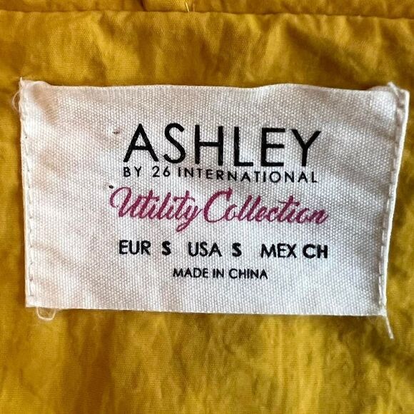 ashley by 26 international utility Collection women’s small mustard yell… - Picture 8 of 8
